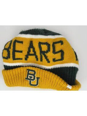 '47 Baylor Bears Green YELLOW Marquee Knit MEN'S Knit BEANIE Hat